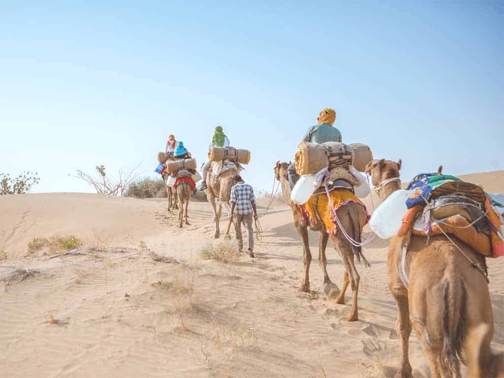 Camel Trekking in Chegaga