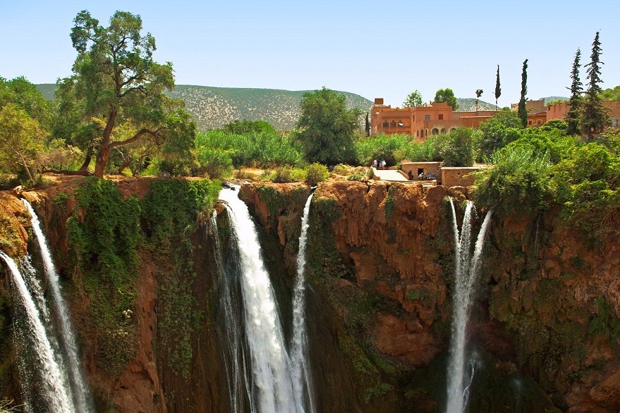 Ouzoud Waterfalls View